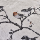 Mikroplyšové povlečení Ronja – ptáčci na větvích